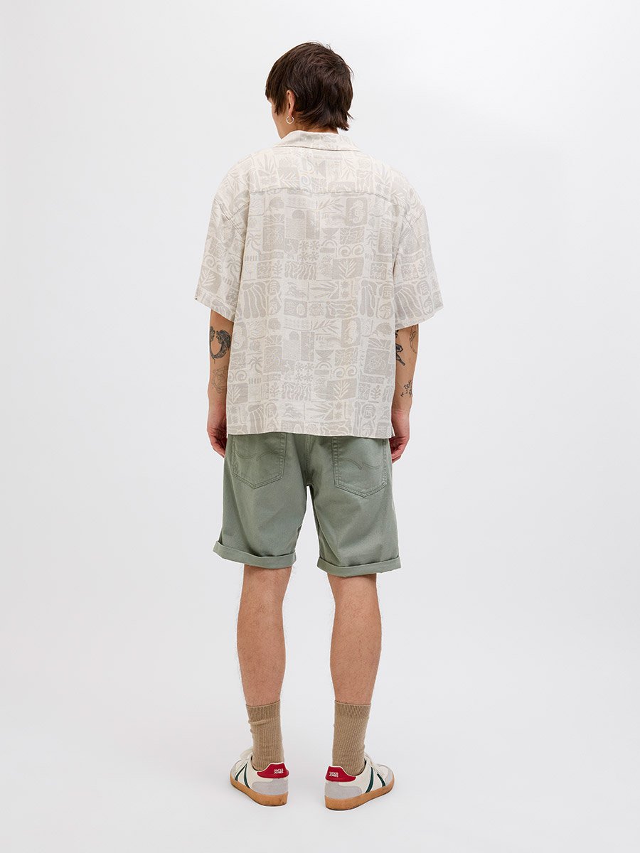 Mid Rise Regular Fit Shorts