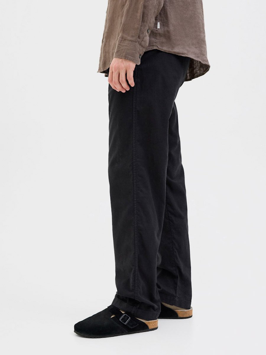 Mid Rise Relaxed Fit Joggers with Drawstring
