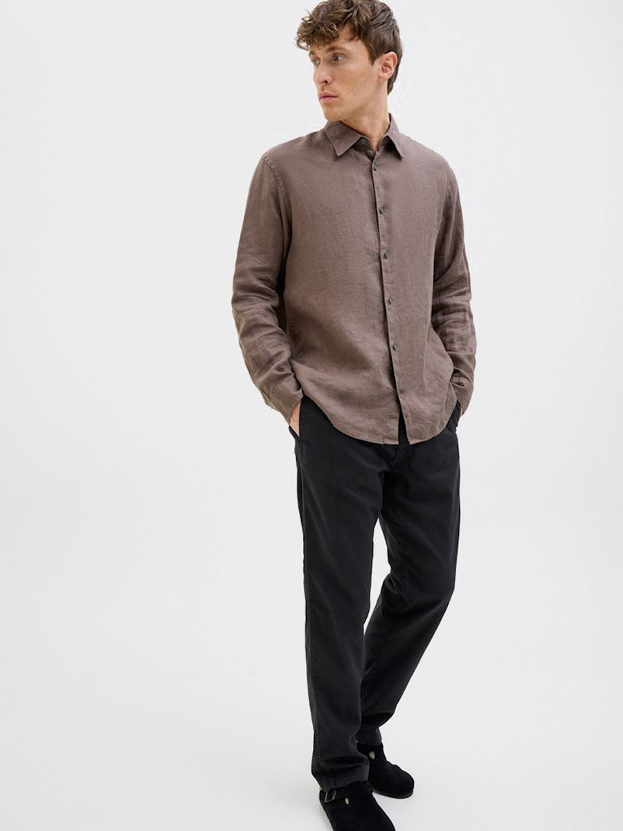 Mid Rise Relaxed Fit Joggers with Drawstring