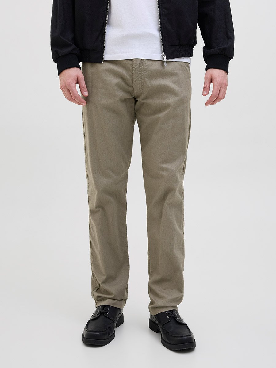 Mid Rise Relaxed Fit Joggers with Drawstring