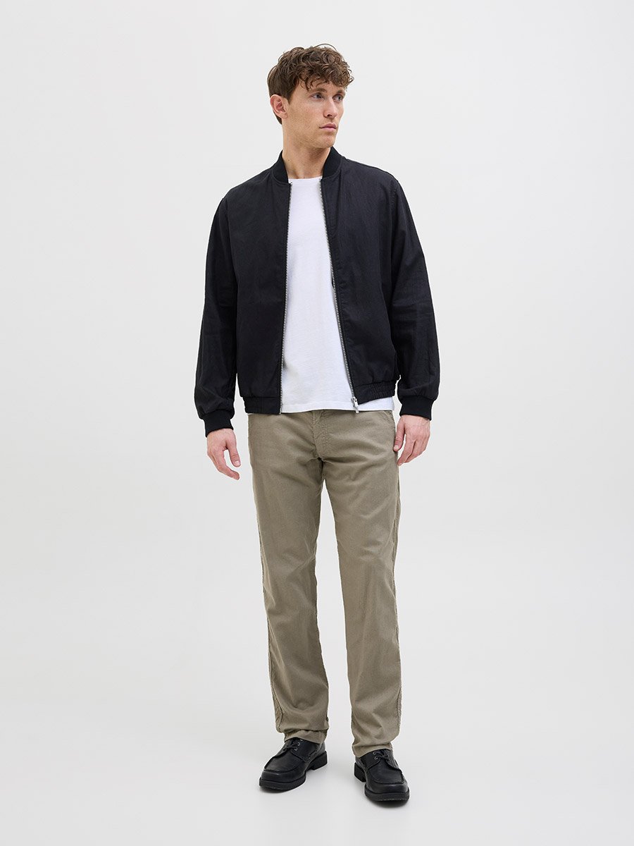 Mid Rise Relaxed Fit Joggers with Drawstring