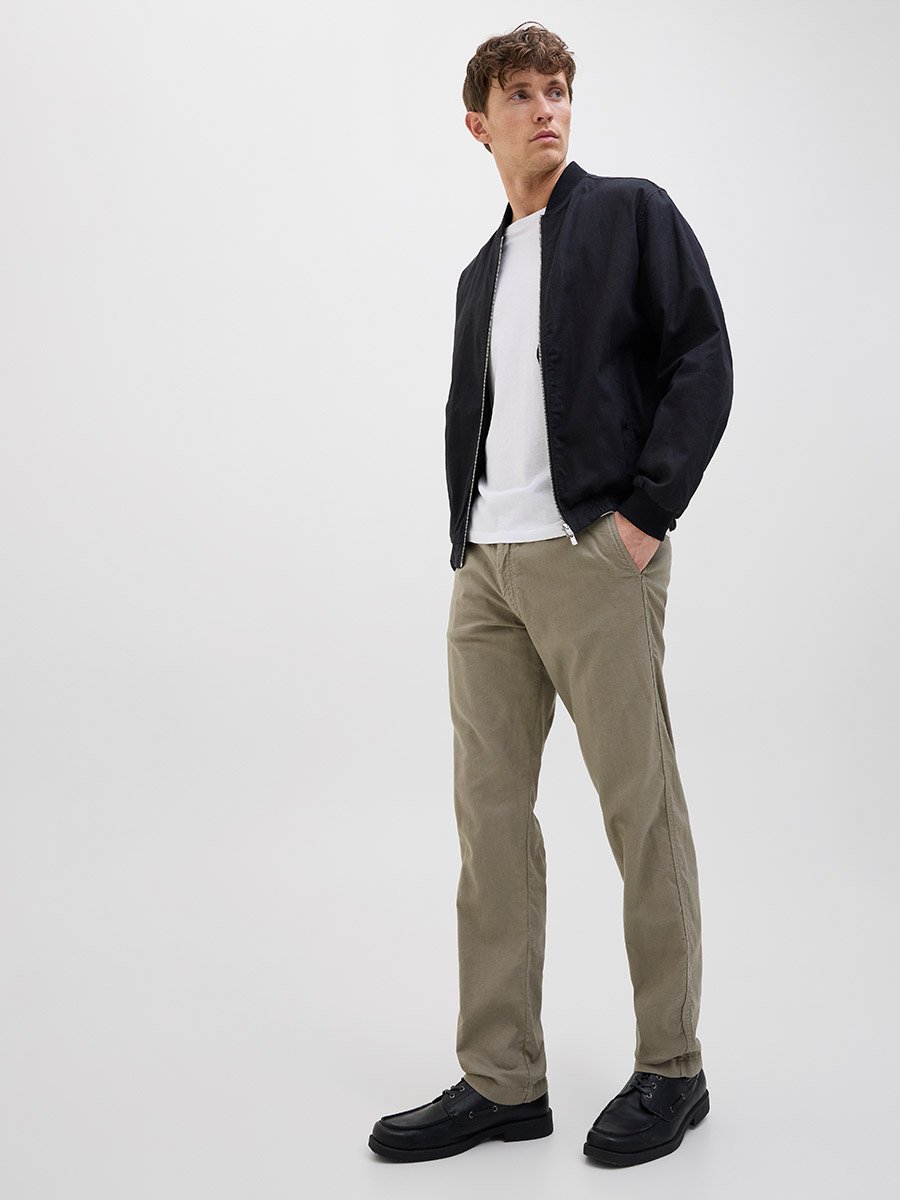 Mid Rise Relaxed Fit Joggers with Drawstring