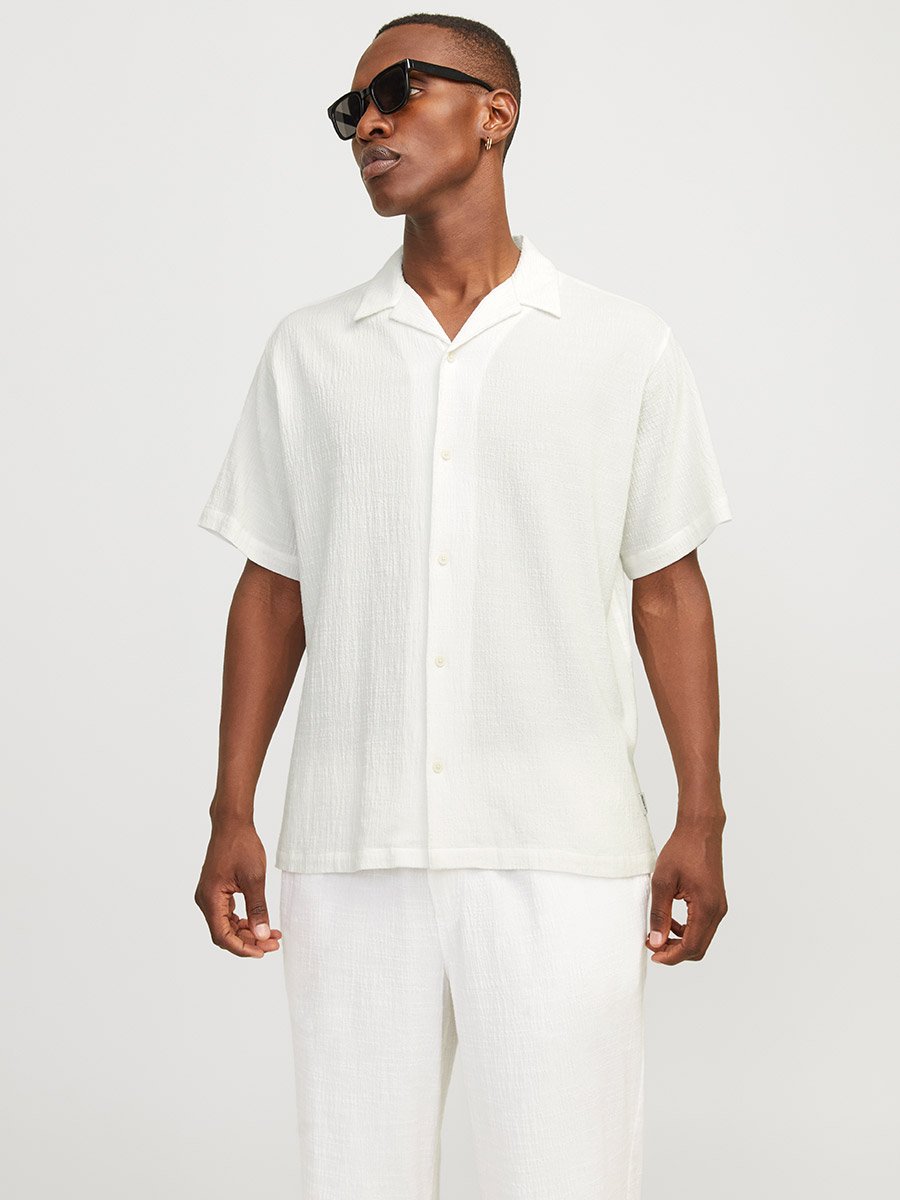 Solid Resort Collar Regular Fit Shirt