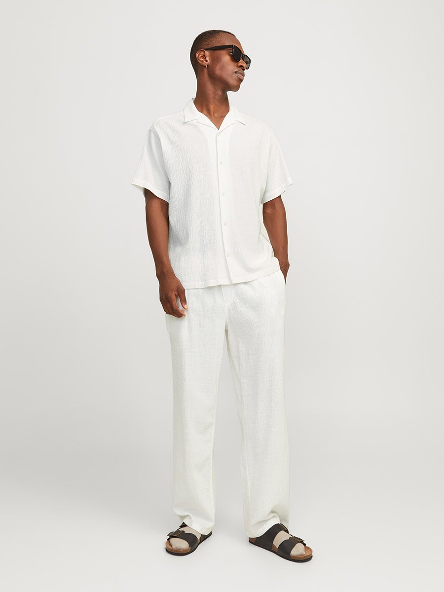 Solid Resort Collar Regular Fit Shirt