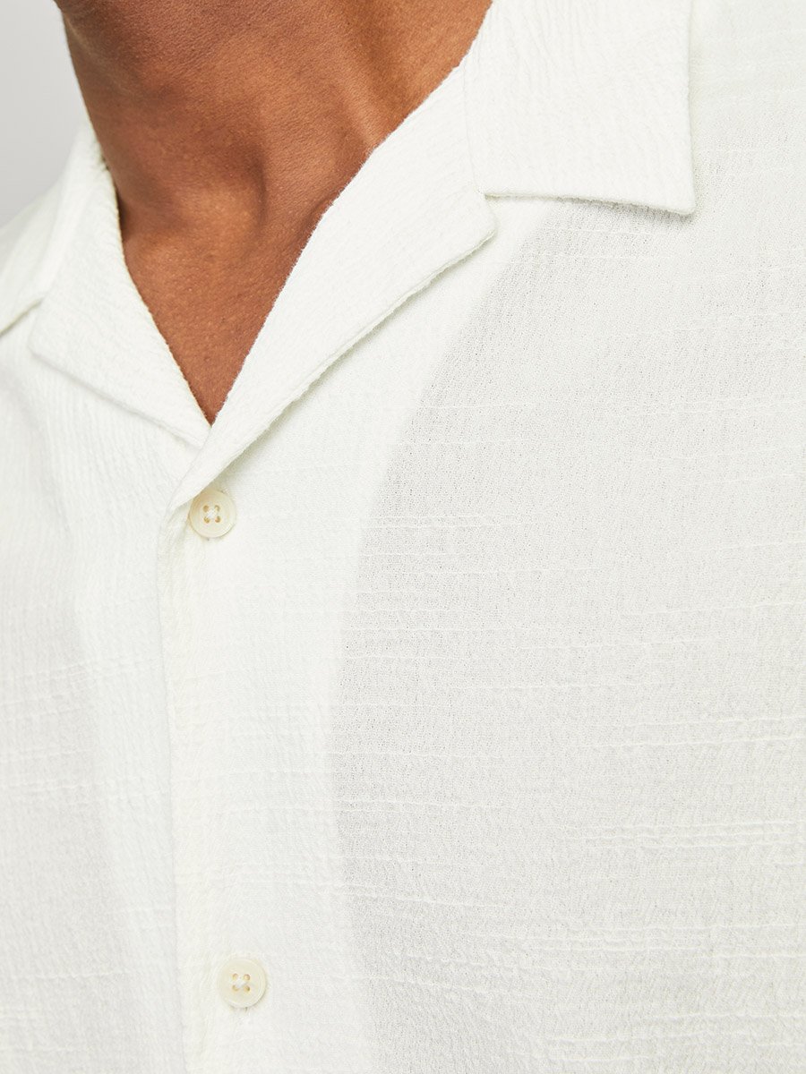 Solid Resort Collar Regular Fit Shirt
