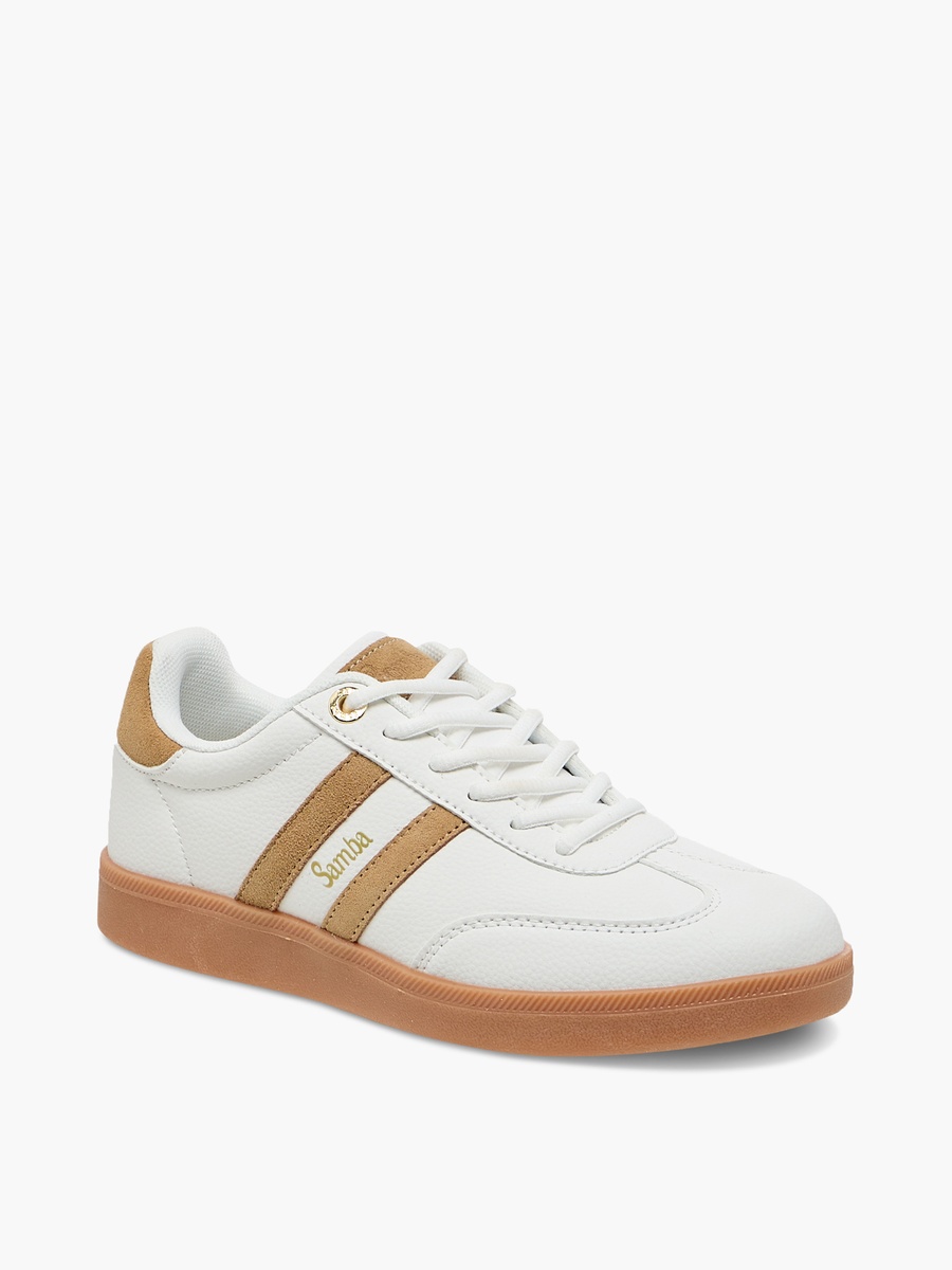Women Panelled Ankle Sneakers with Lace-Up Closure