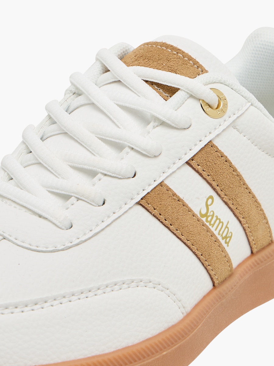 Women Panelled Ankle Sneakers with Lace-Up Closure