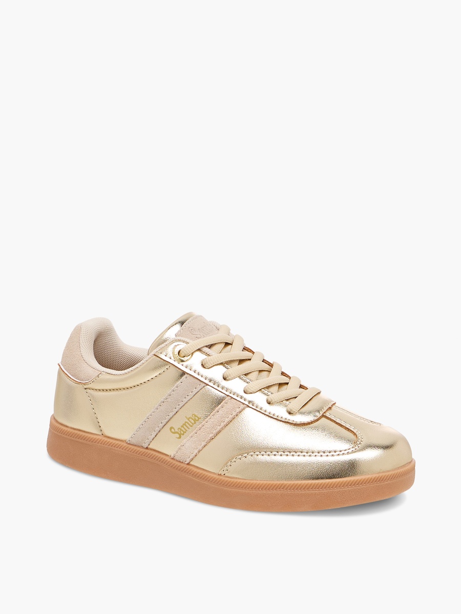 Women Panelled Ankle Sneakers with Lace-Up Closure