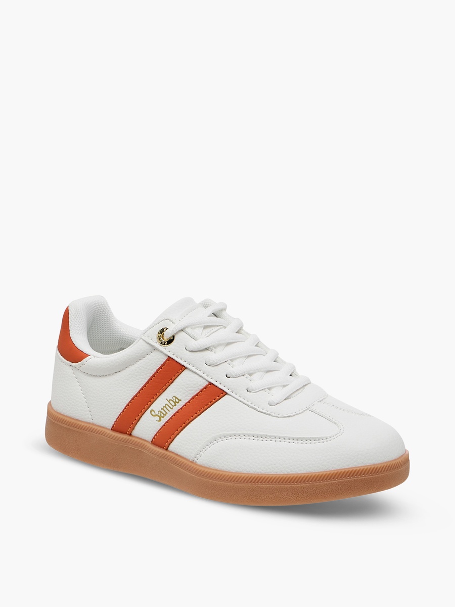 Women Panelled Ankle Sneakers with Lace-Up Closure