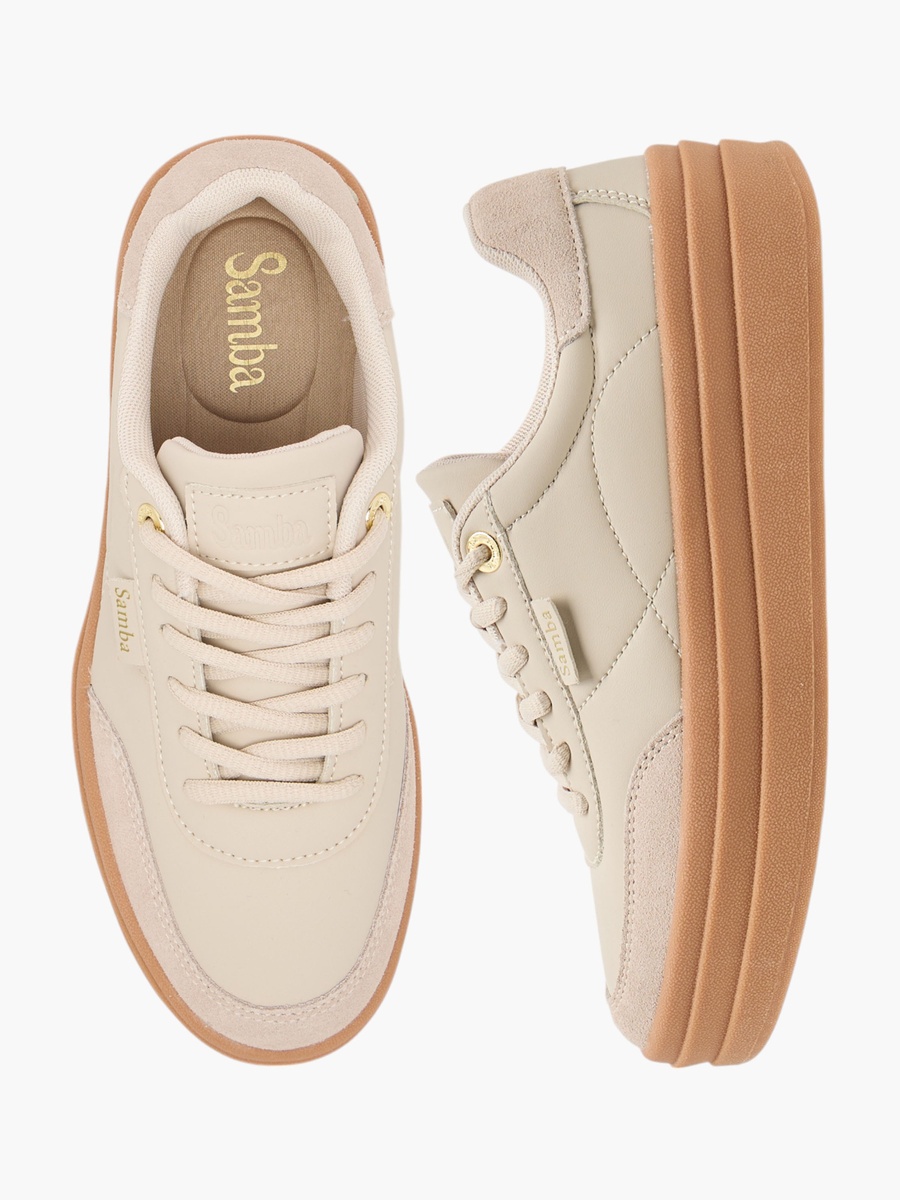 Women Panelled Lace-Up Sneakers