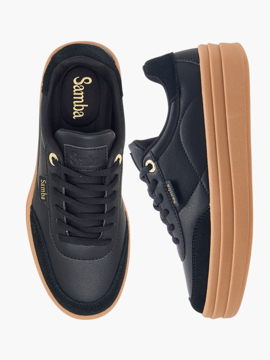 Women Panelled Lace-Up Sneakers