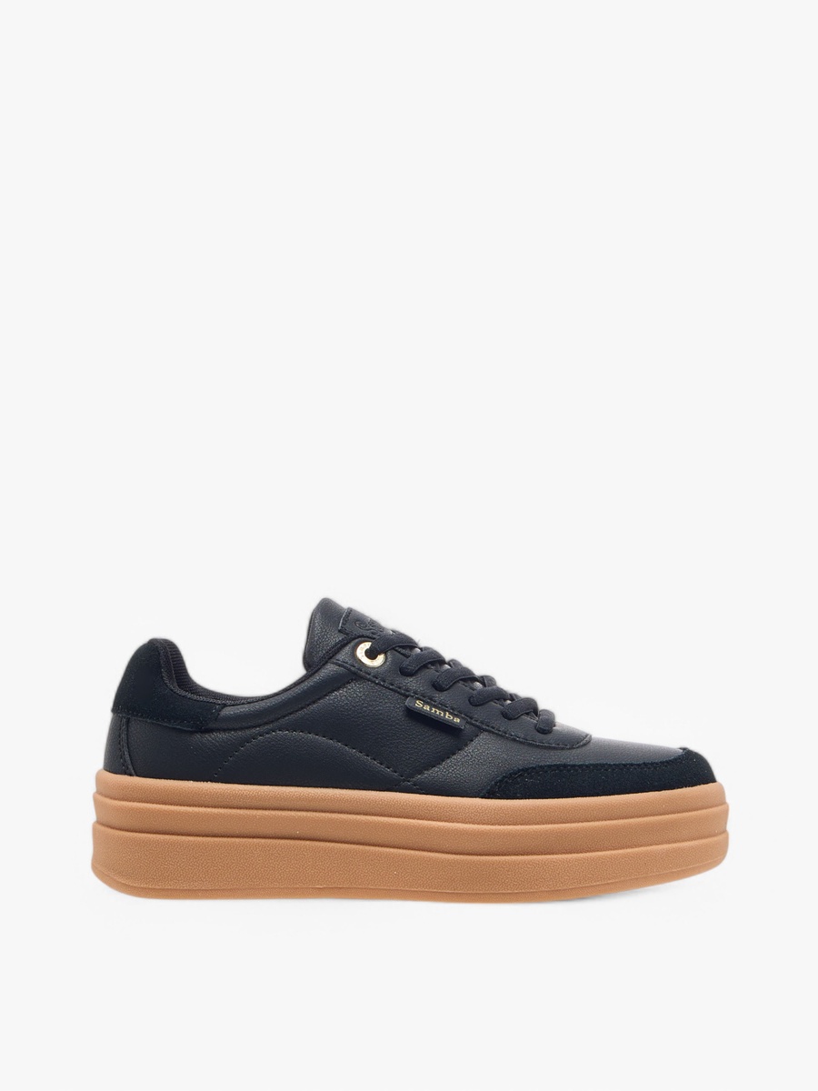 Women Panelled Lace-Up Sneakers