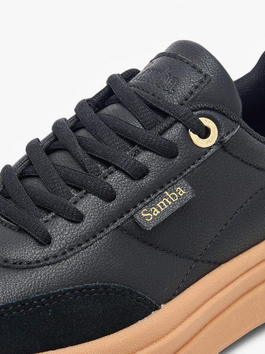 Women Panelled Lace-Up Sneakers