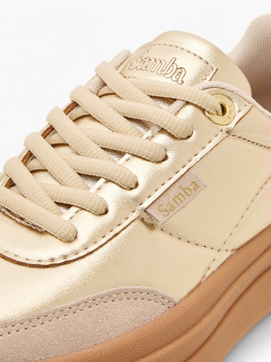 Women Panelled Lace-Up Sneakers
