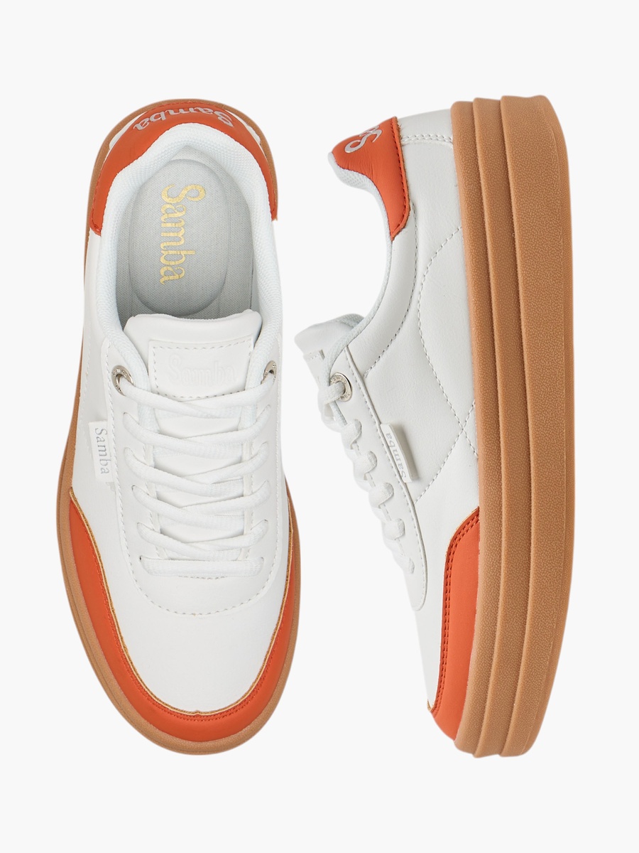 Women Panelled Lace-Up Sneakers