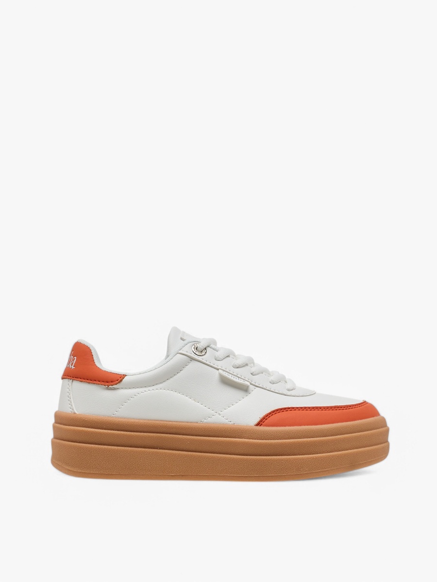 Women Panelled Lace-Up Sneakers
