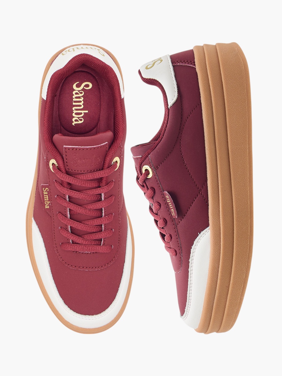 Women Panelled Lace-Up Sneakers