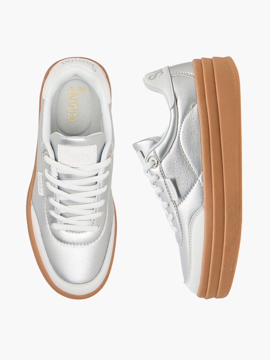 Women Panelled Lace-Up Sneakers