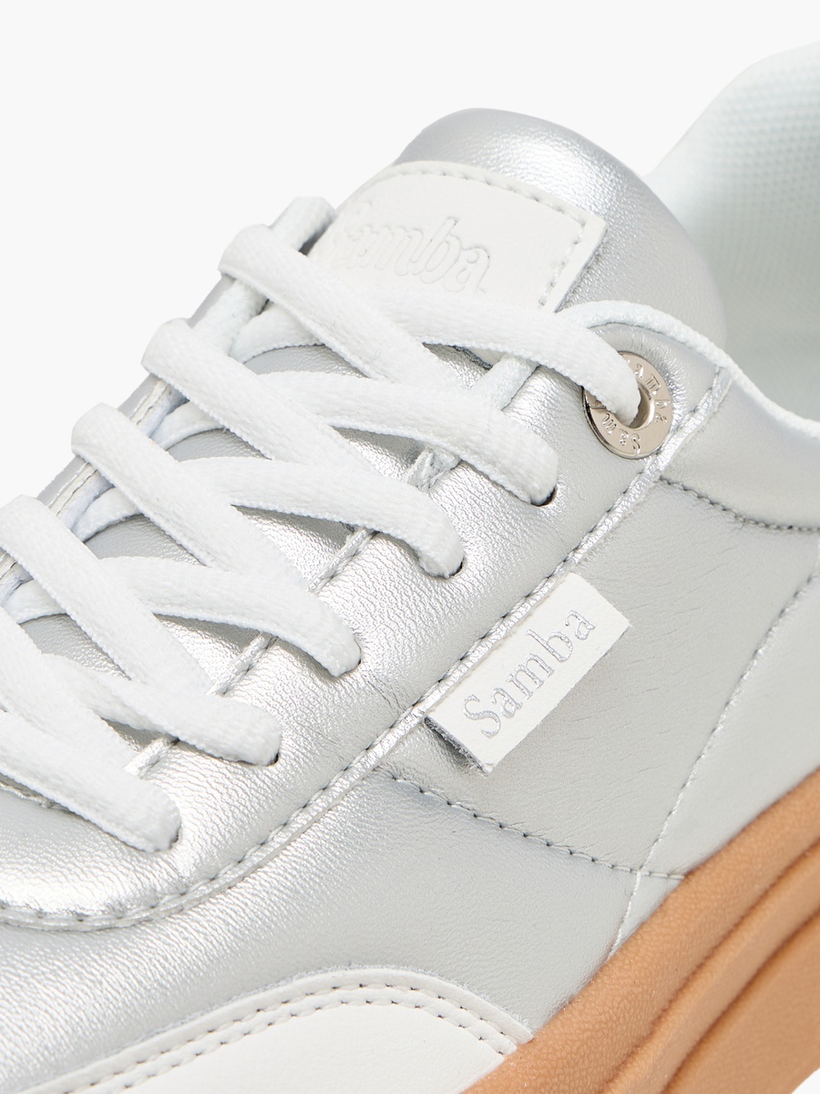 Women Panelled Lace-Up Sneakers