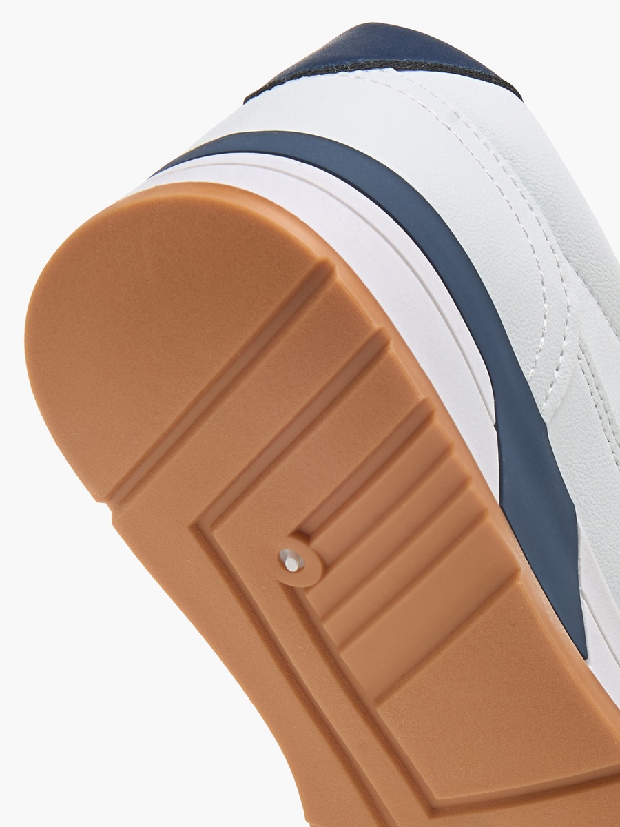 Panelled Lace-Up Sneakers
