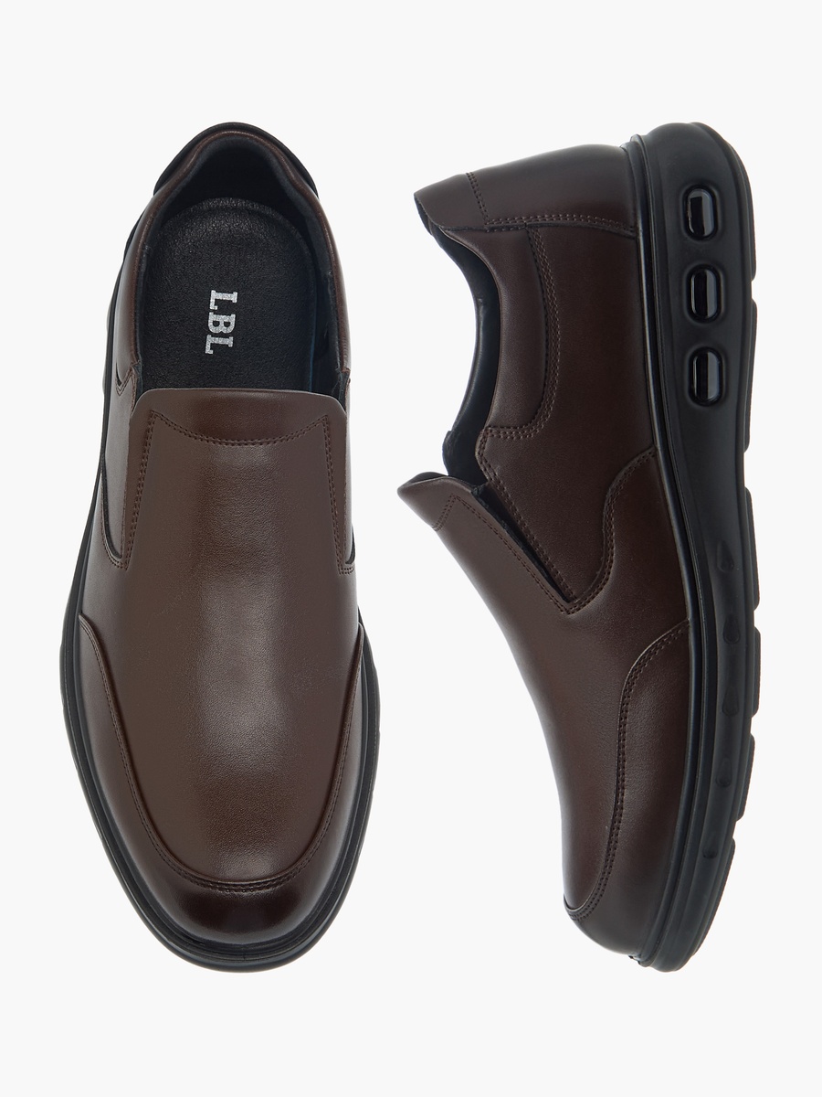 Solid Slip-On Loafers