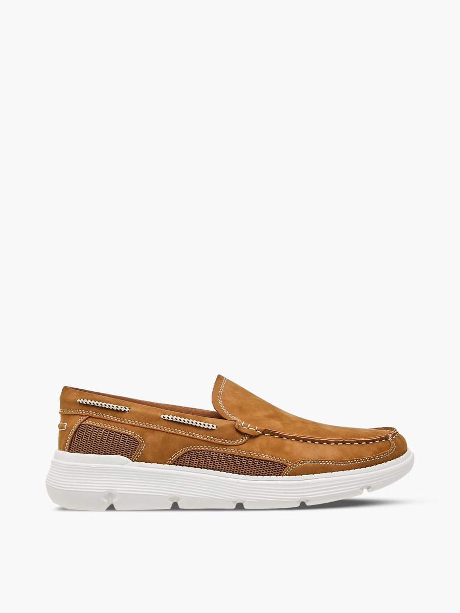 Textured Slip-On Loafers