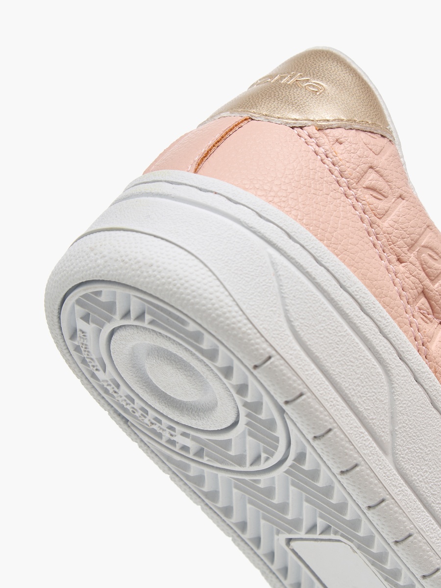 Monogram Embossed Sneakers with Lace-Up Closure