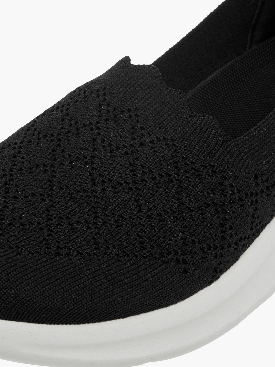 Textured Slip-On Loafers