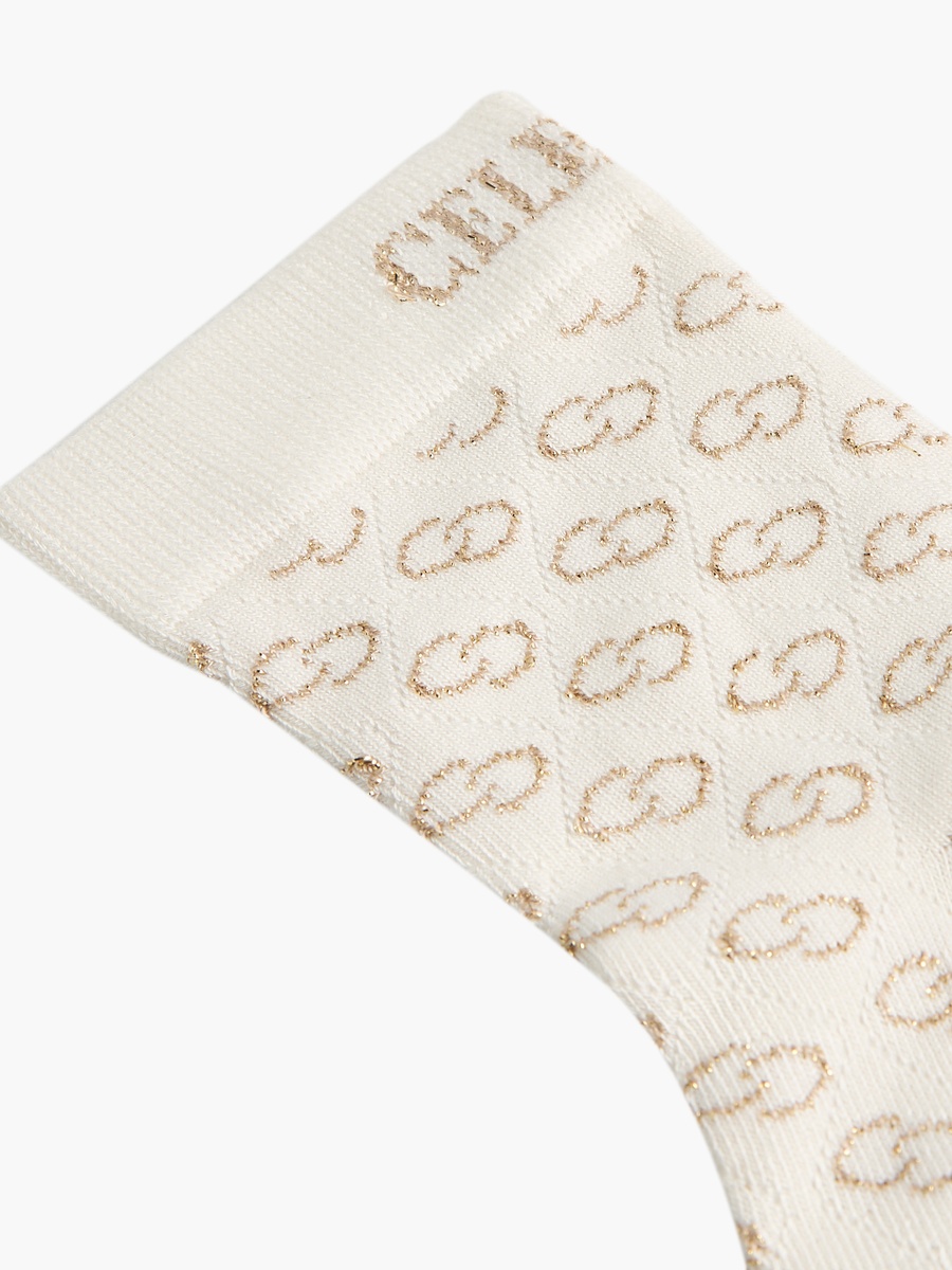 Textured Non Terry Ankle Length Socks - Set of 3