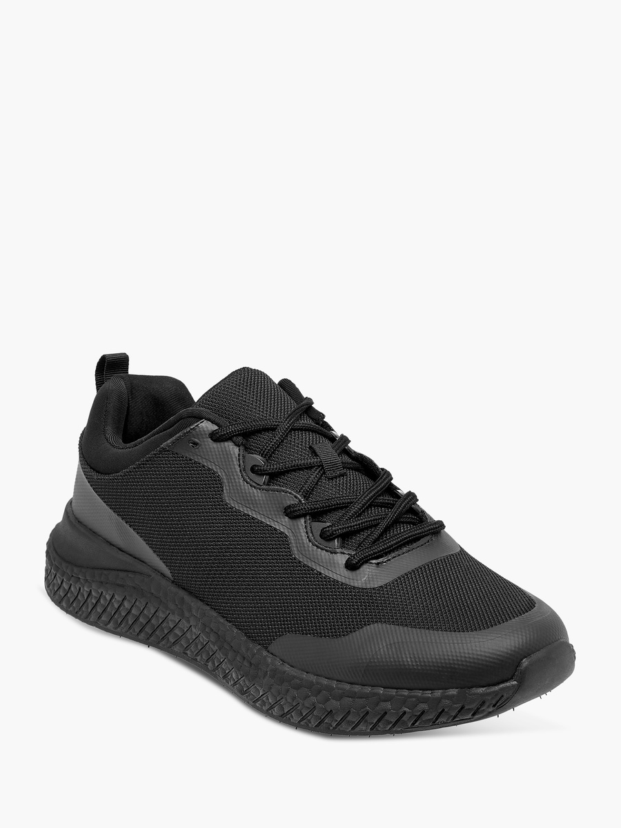 Men Mesh Sports Shoes with Lace-Up Closure