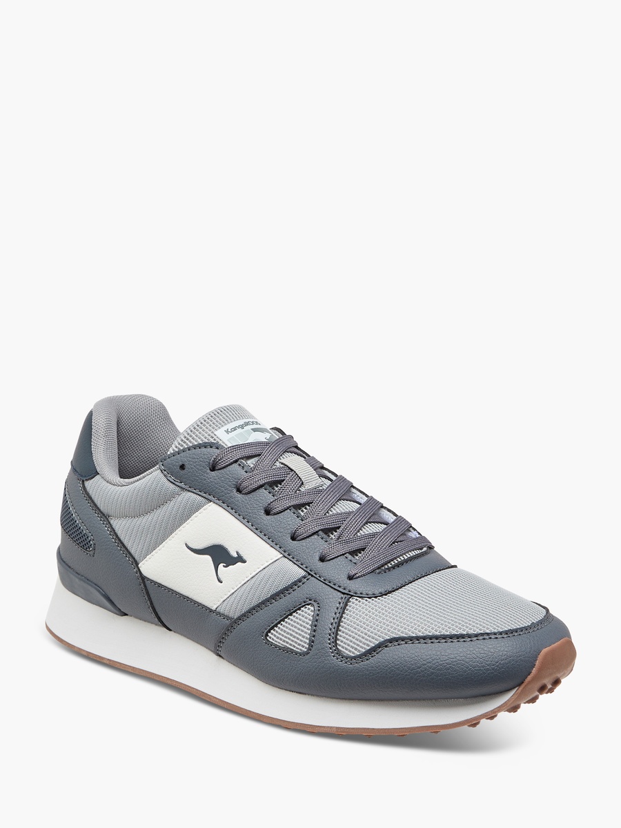 Men Panelled Lace-Up Sports Shoes
