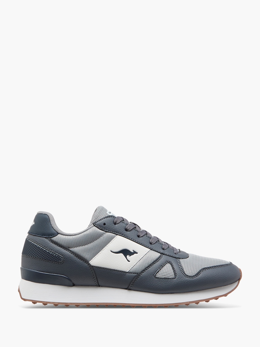 Men Panelled Lace-Up Sports Shoes