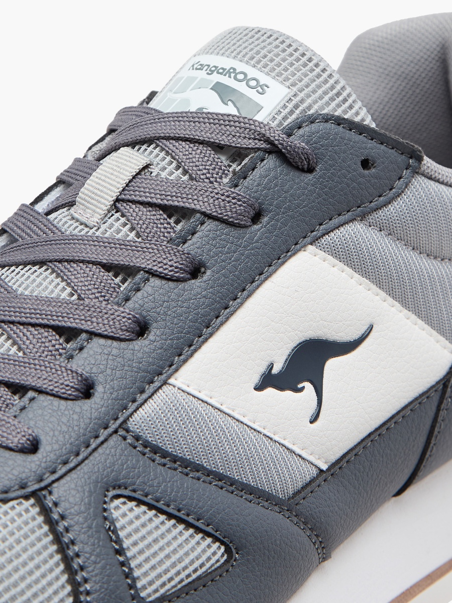 Men Panelled Lace-Up Sports Shoes
