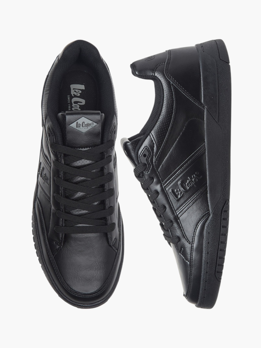 Men Logo Detail Sneakers with Lace-Up Closure