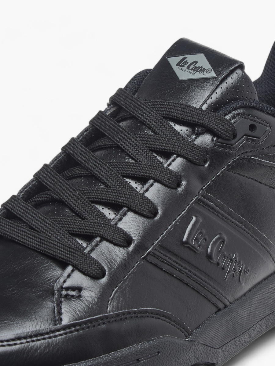 Men Logo Detail Sneakers with Lace-Up Closure