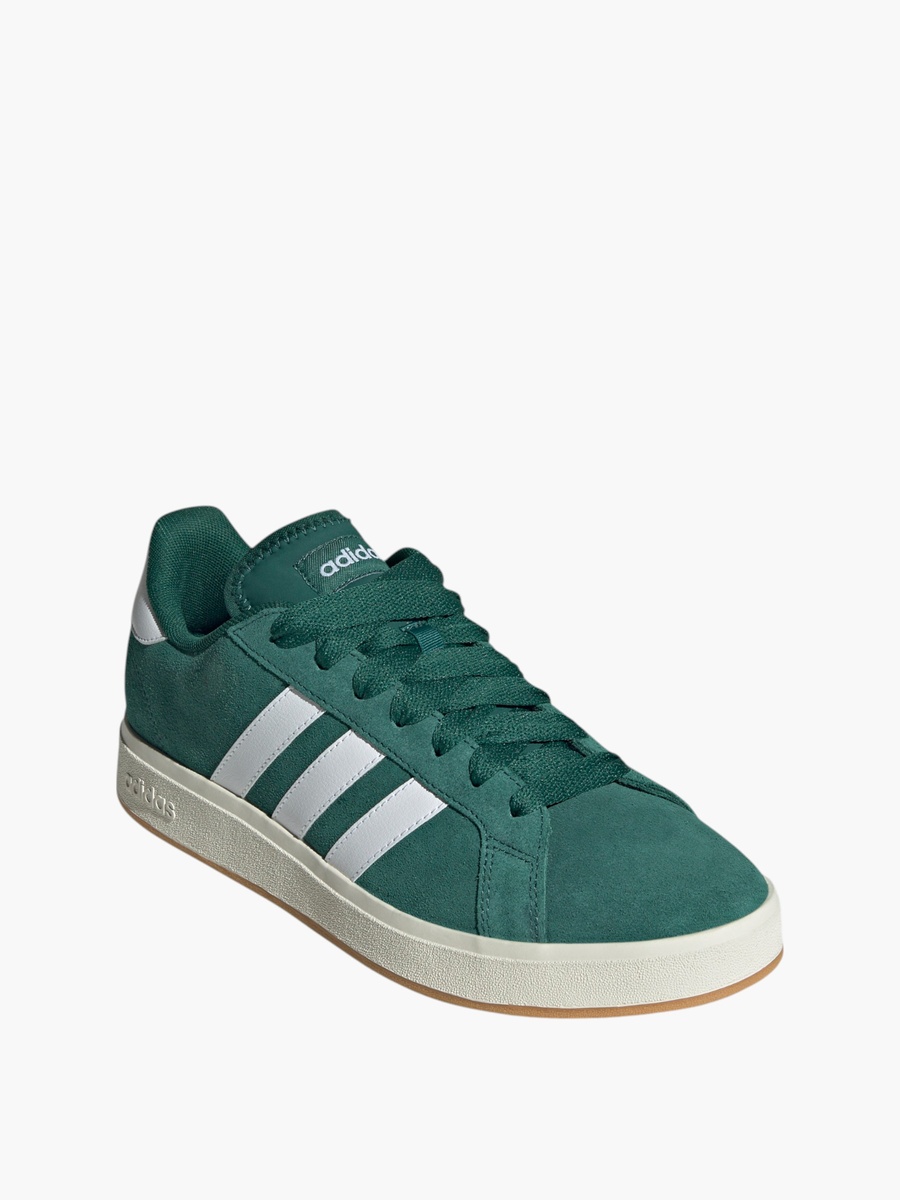 Men Logo Detail Sneakers with Lace-Up Closure - GRAND COURT BASE