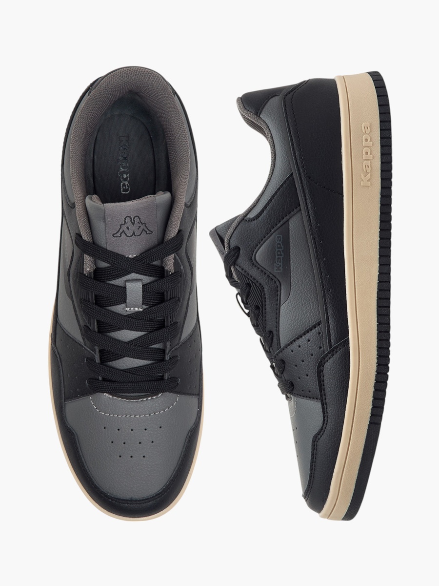 Men Perforated Sneakers with Lace-Up Closure