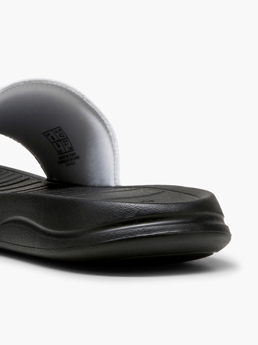 Men Logo Print Slip-On Slides - Popcat 20