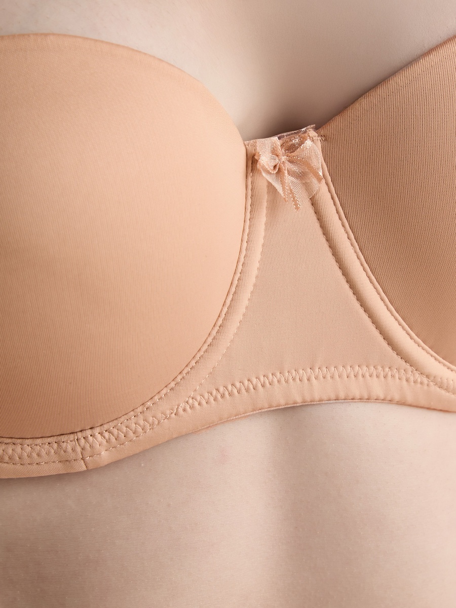 Padded Underwire Bra with Hook and Eye Closure