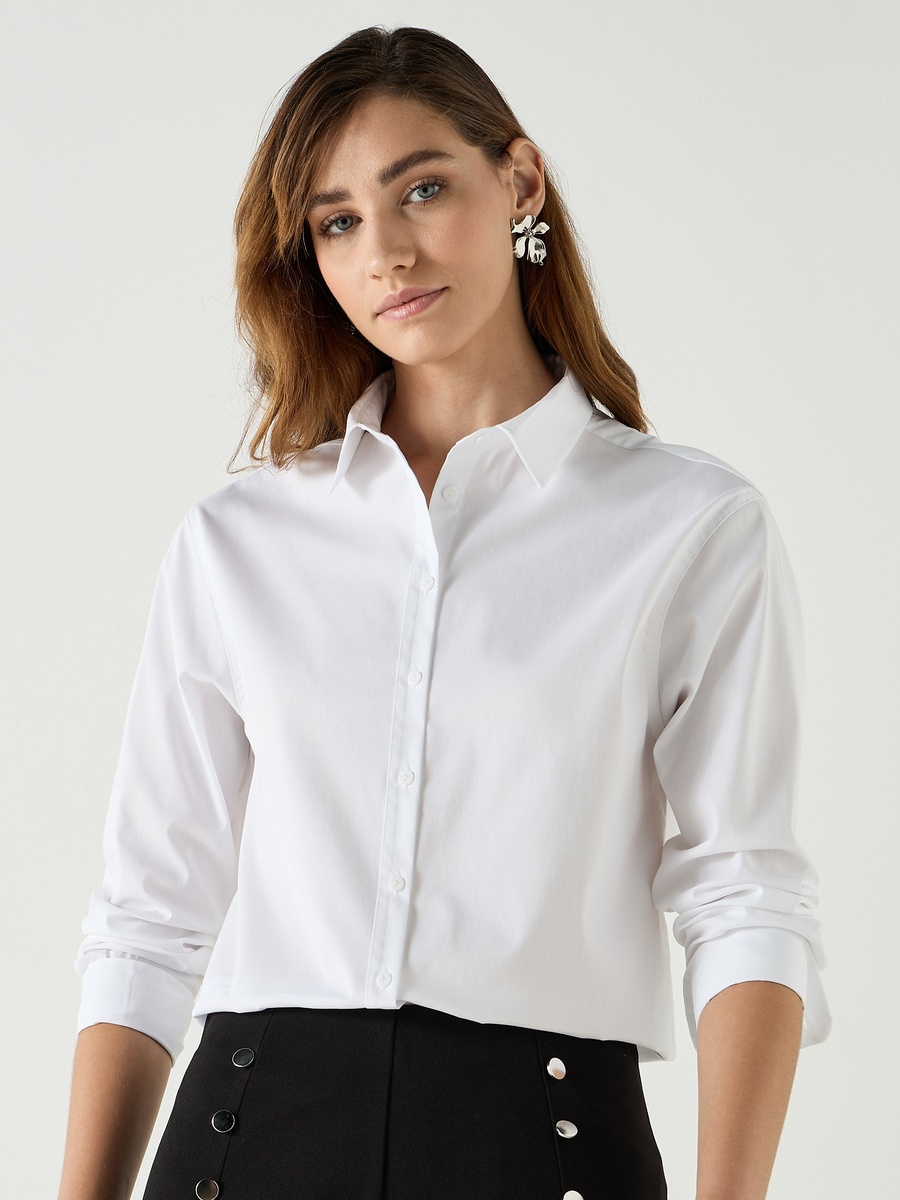 Regular Fit Shirt with Long Sleeves