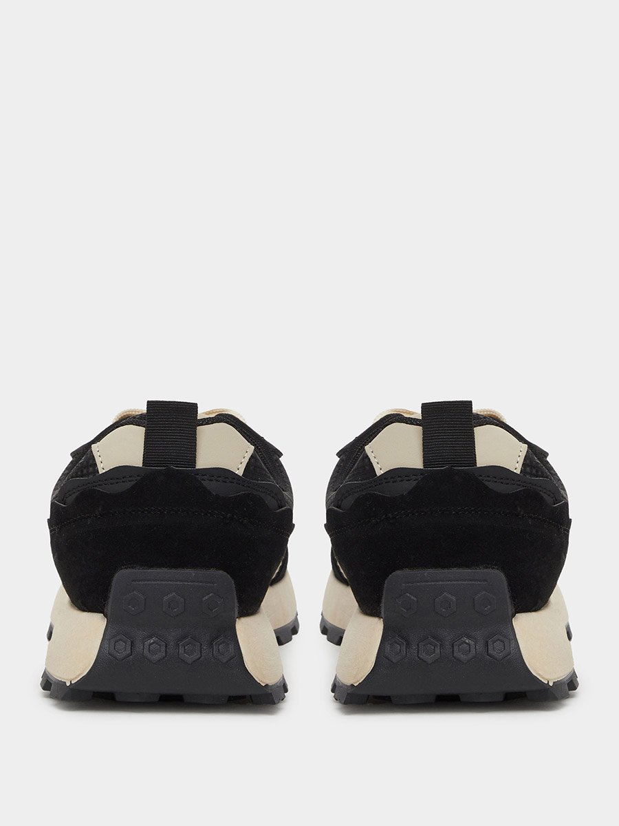 Color Block Lace Up Sneakers
