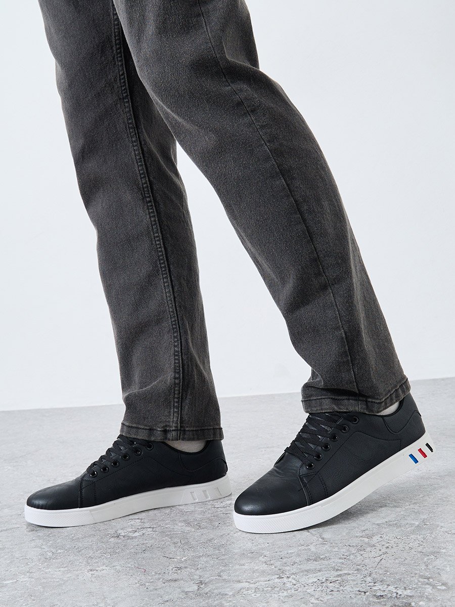 Platform Sole Lace Up Sneakers