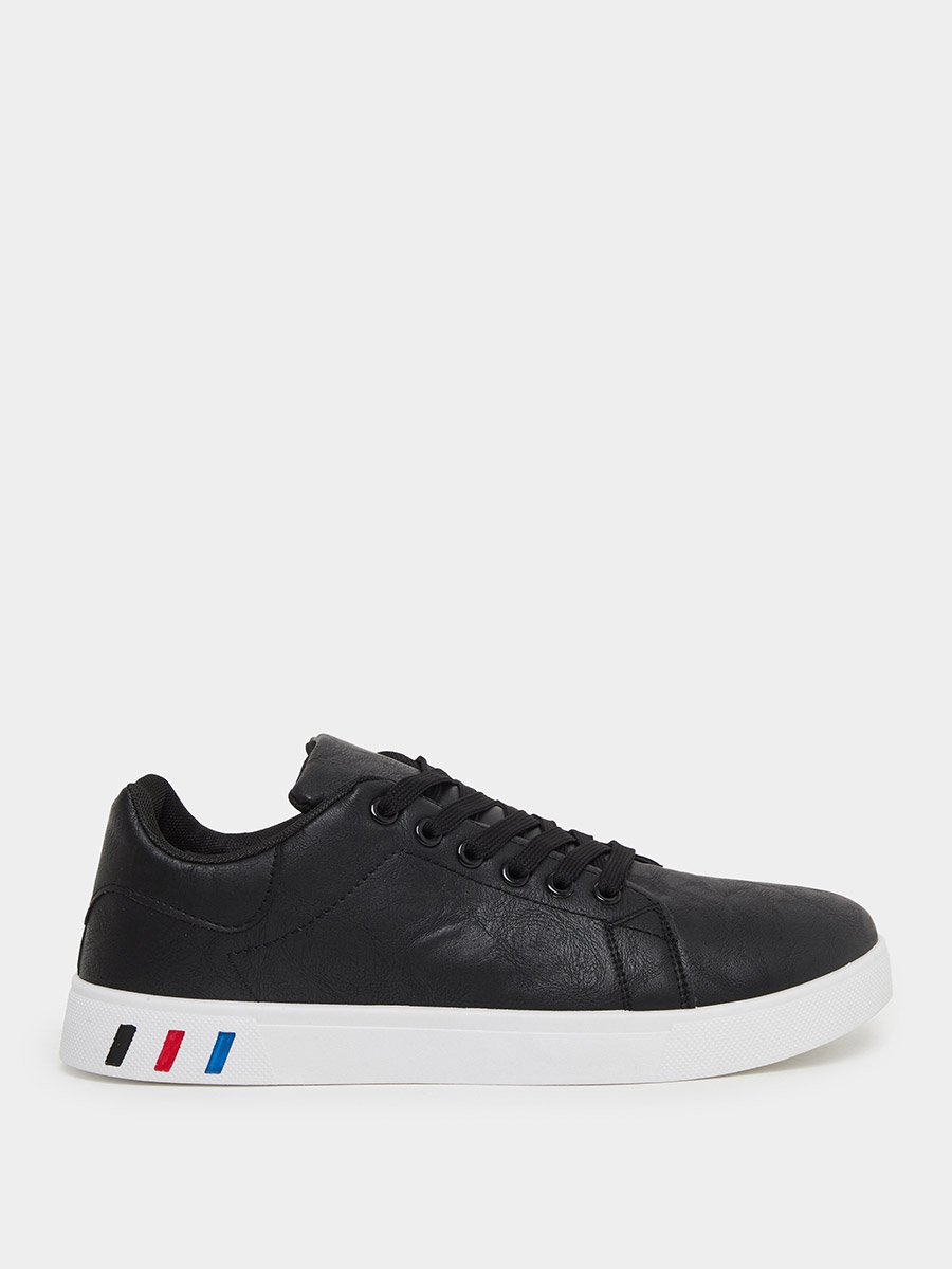 Platform Sole Lace Up Sneakers