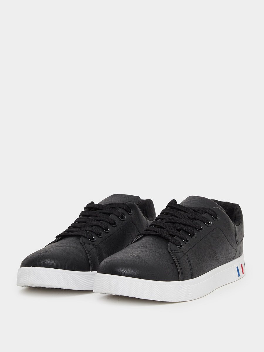 Platform Sole Lace Up Sneakers