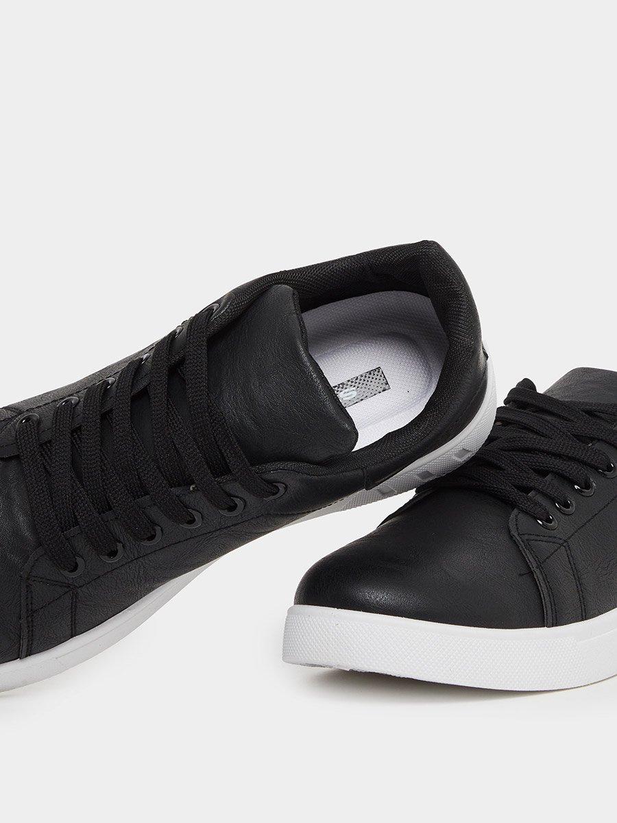 Platform Sole Lace Up Sneakers