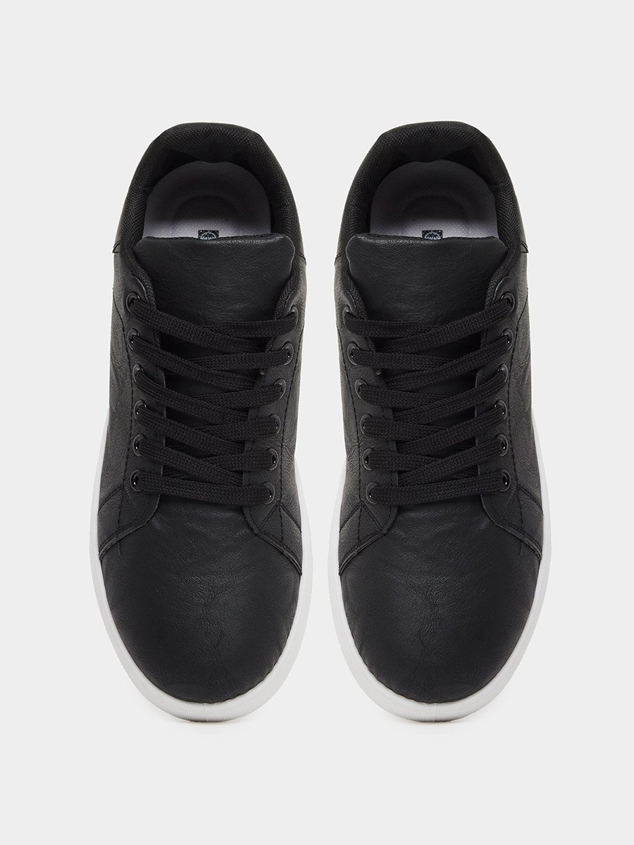 Platform Sole Lace Up Sneakers