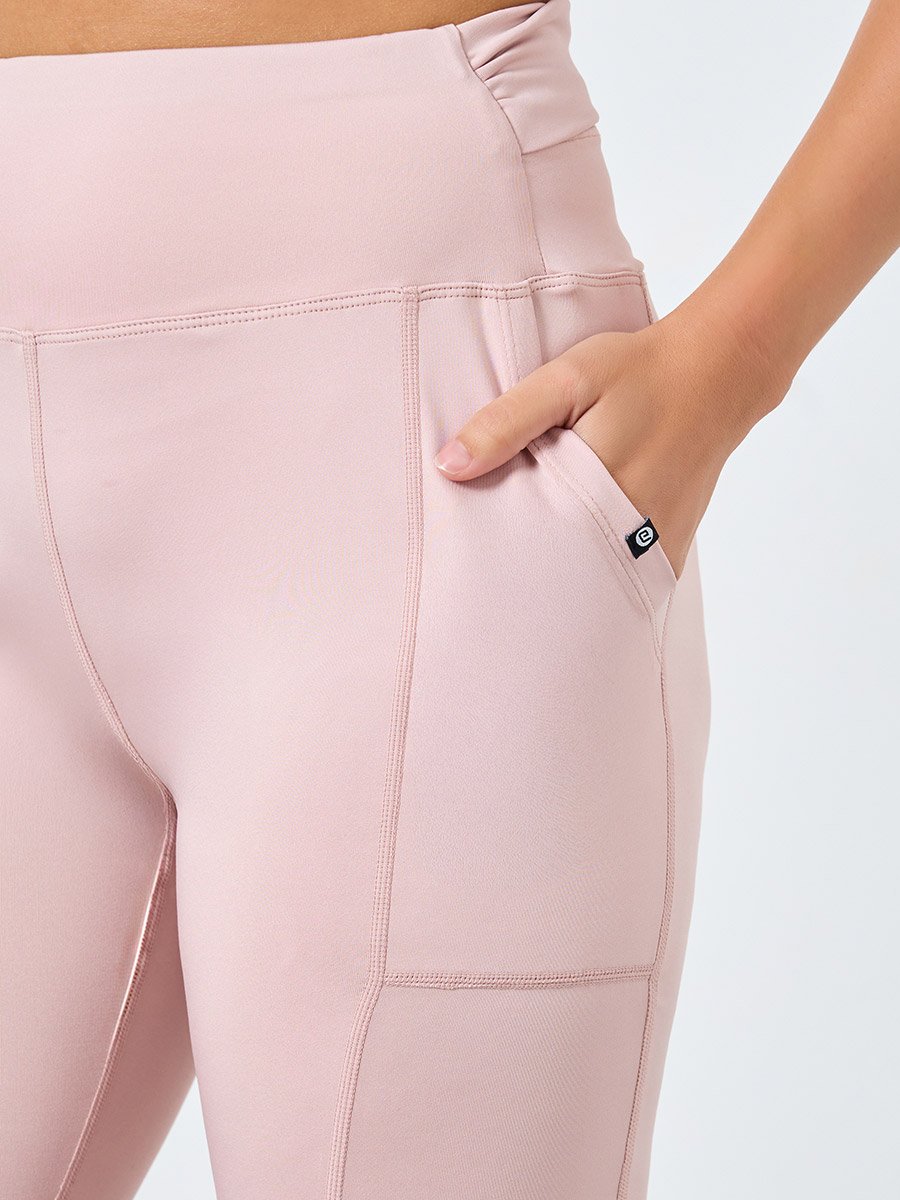 Gymspire Edition - Label and Tab Back Waist Pocket Leggings