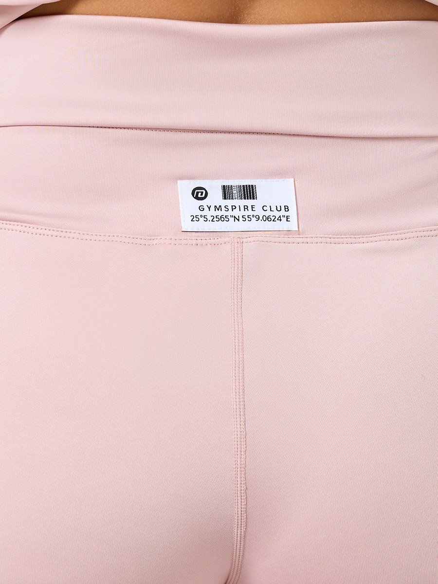 Gymspire Edition - Label and Tab Back Waist Pocket Leggings
