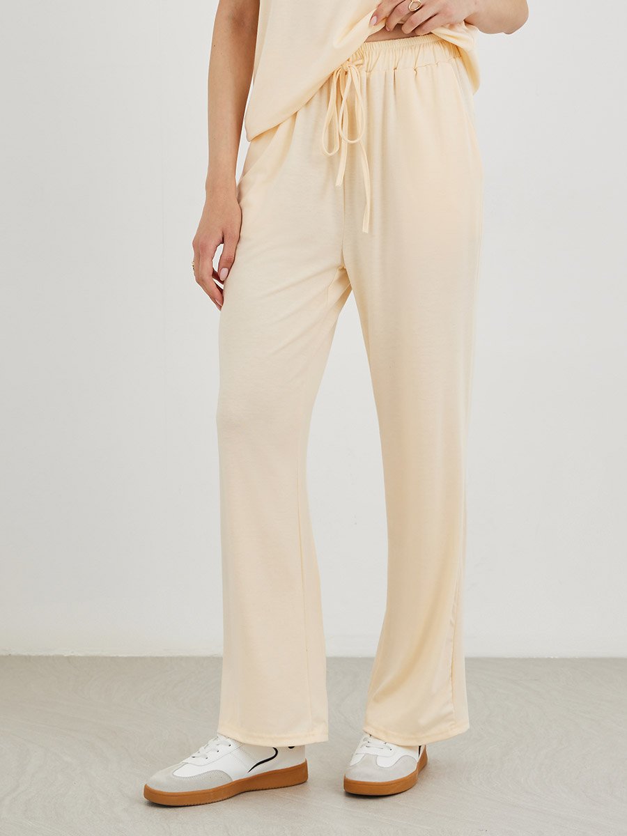 Loose Fit Short Sleeve T-Shirt and Pants Co-Ords