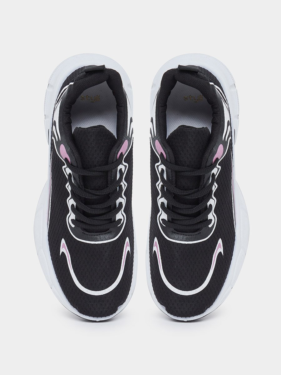Chunky Sole Lace Up Sneakers